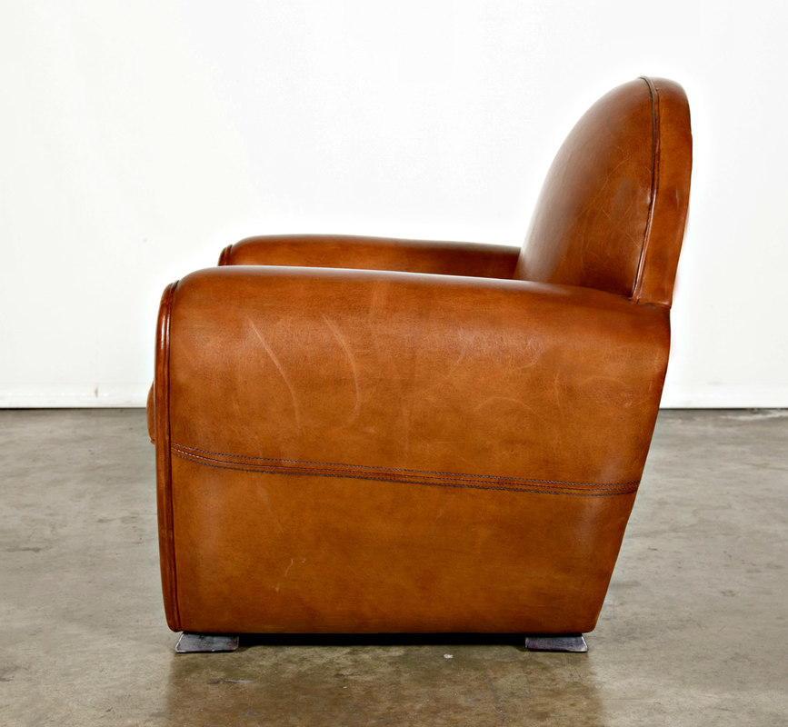 childs leather chair