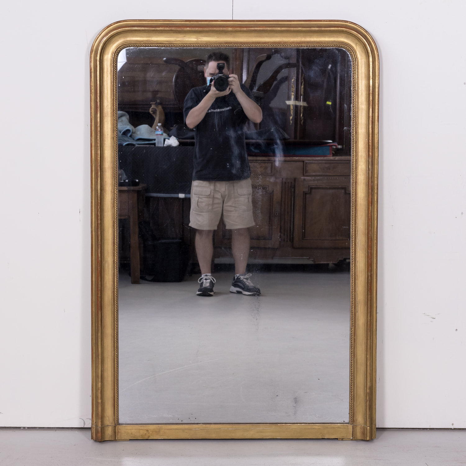19th Century Louis Philippe Gilt Mirror