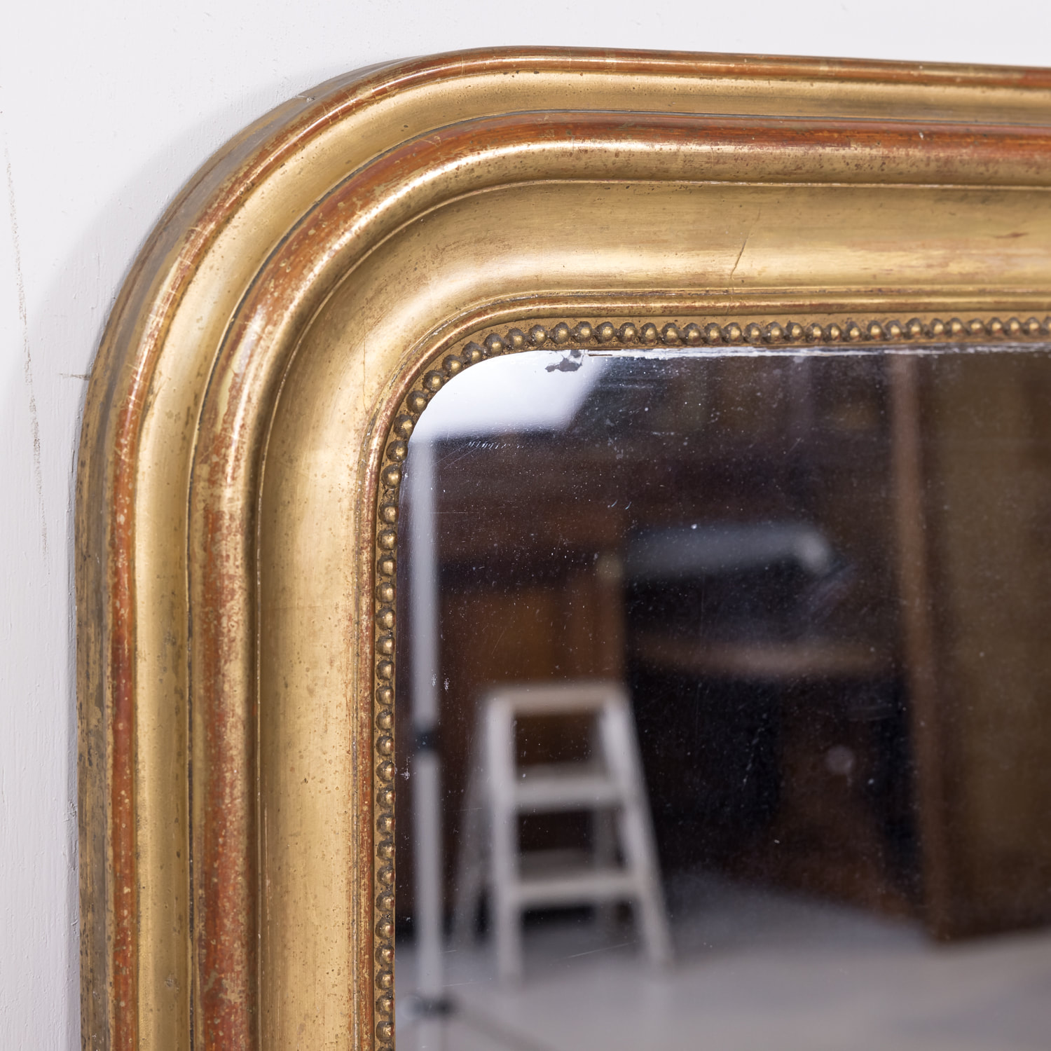 Large Gold Louis Philippe Mirror - Foxglove Antiques & Galleries